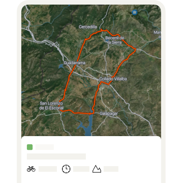 Un mapa tridimensional con una polilínea de color naranja que traza la ruta de una actividad de Strava.